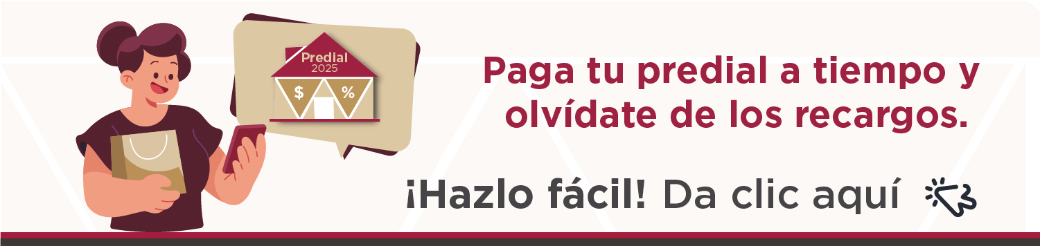 banner que te envía al predial